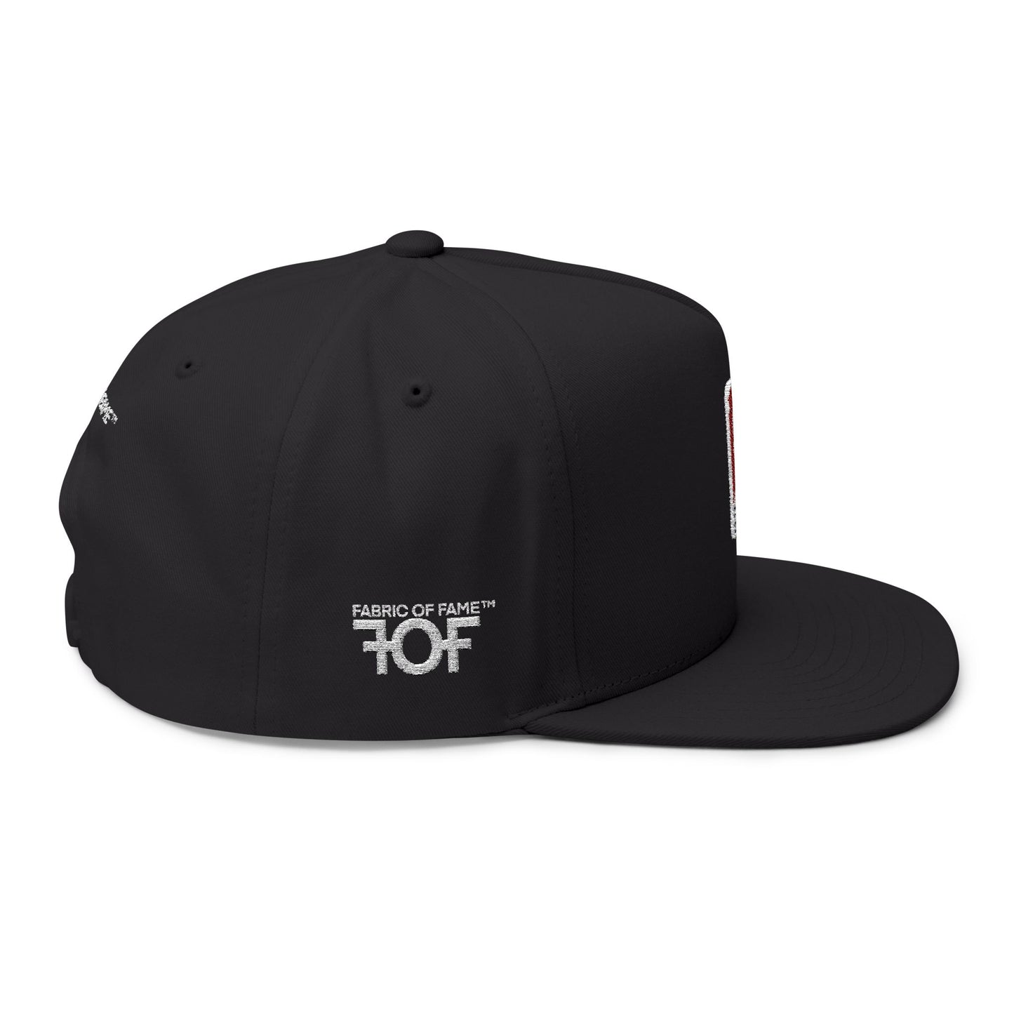 FOF Logo USA Embroidered Snapback Cap | Fabric of Fame