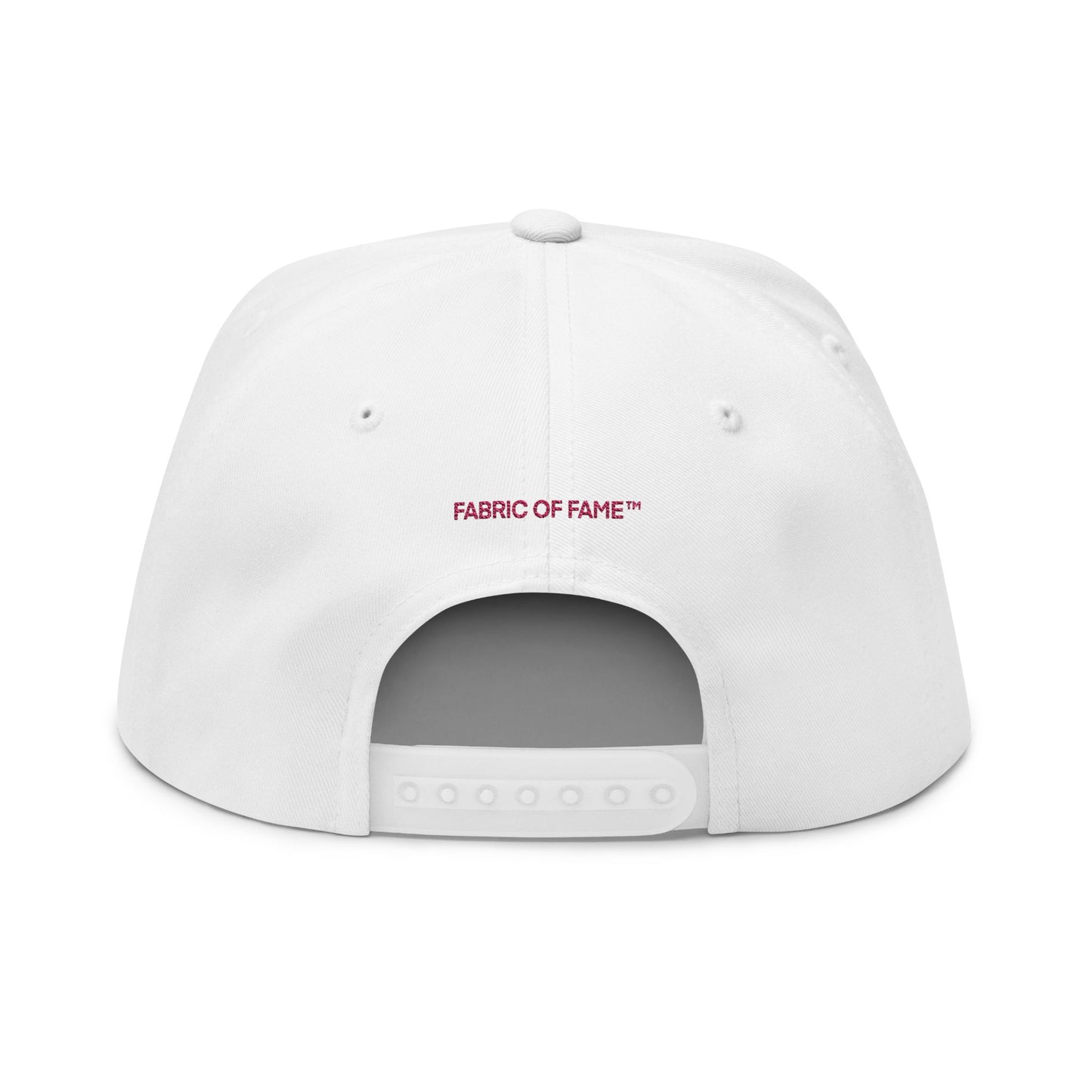 FOF Pink Embroidered Snapback Cap | Fabric of Fame