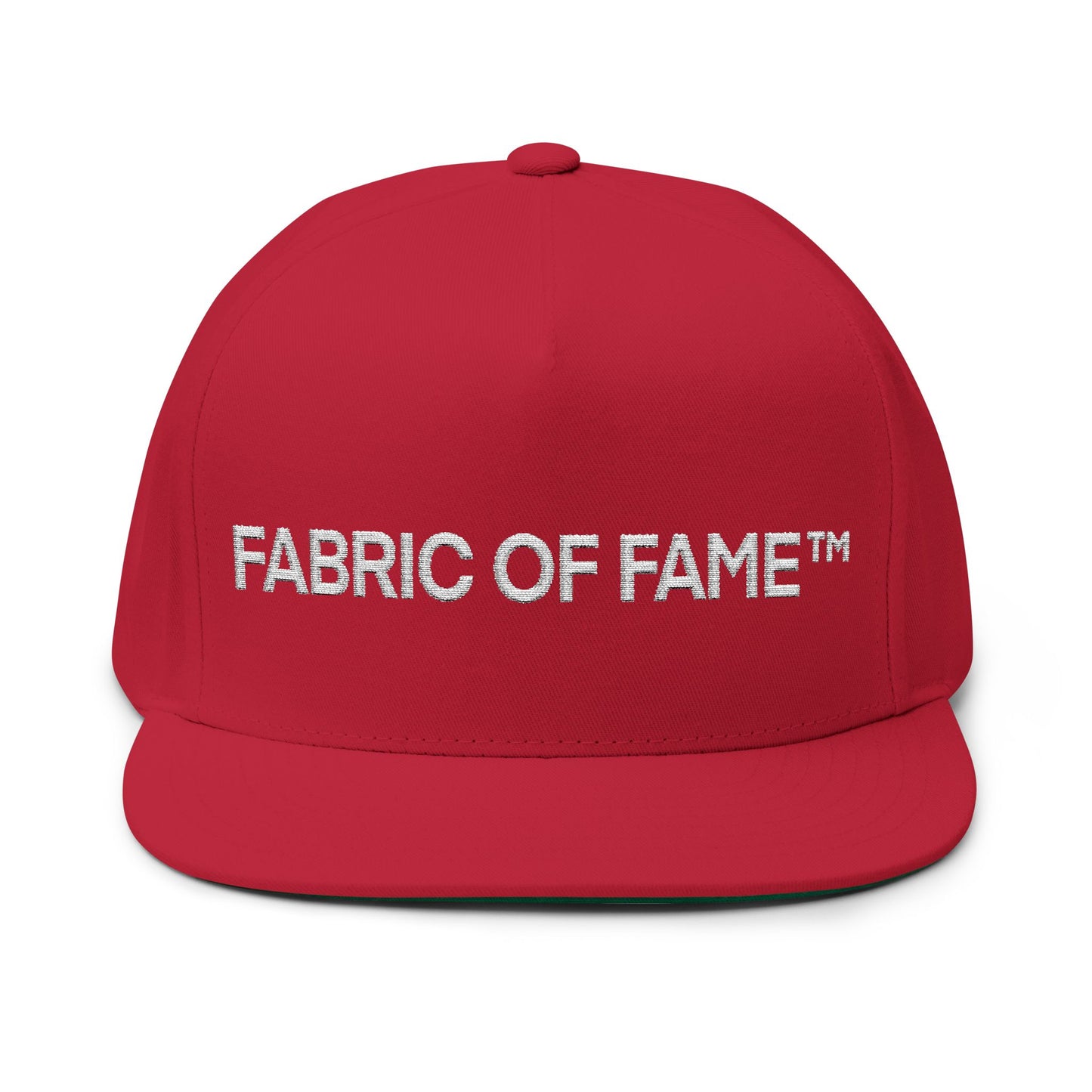 FABRIC OF FAME Embroidered Snapback Cap | Fabric of Fame
