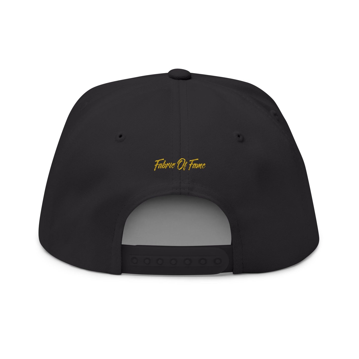 FOF Jamaica Embroidered Flat Bill Cap – Vintage Fit | Fabric of Fame