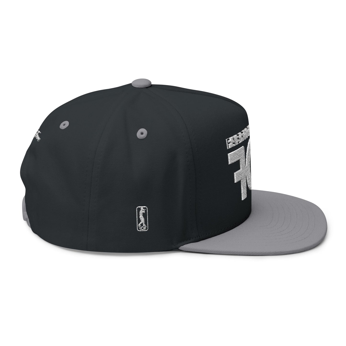 FOF OG Embroidered Flat Bill Cap – Vintage Fit | Fabric of Fame