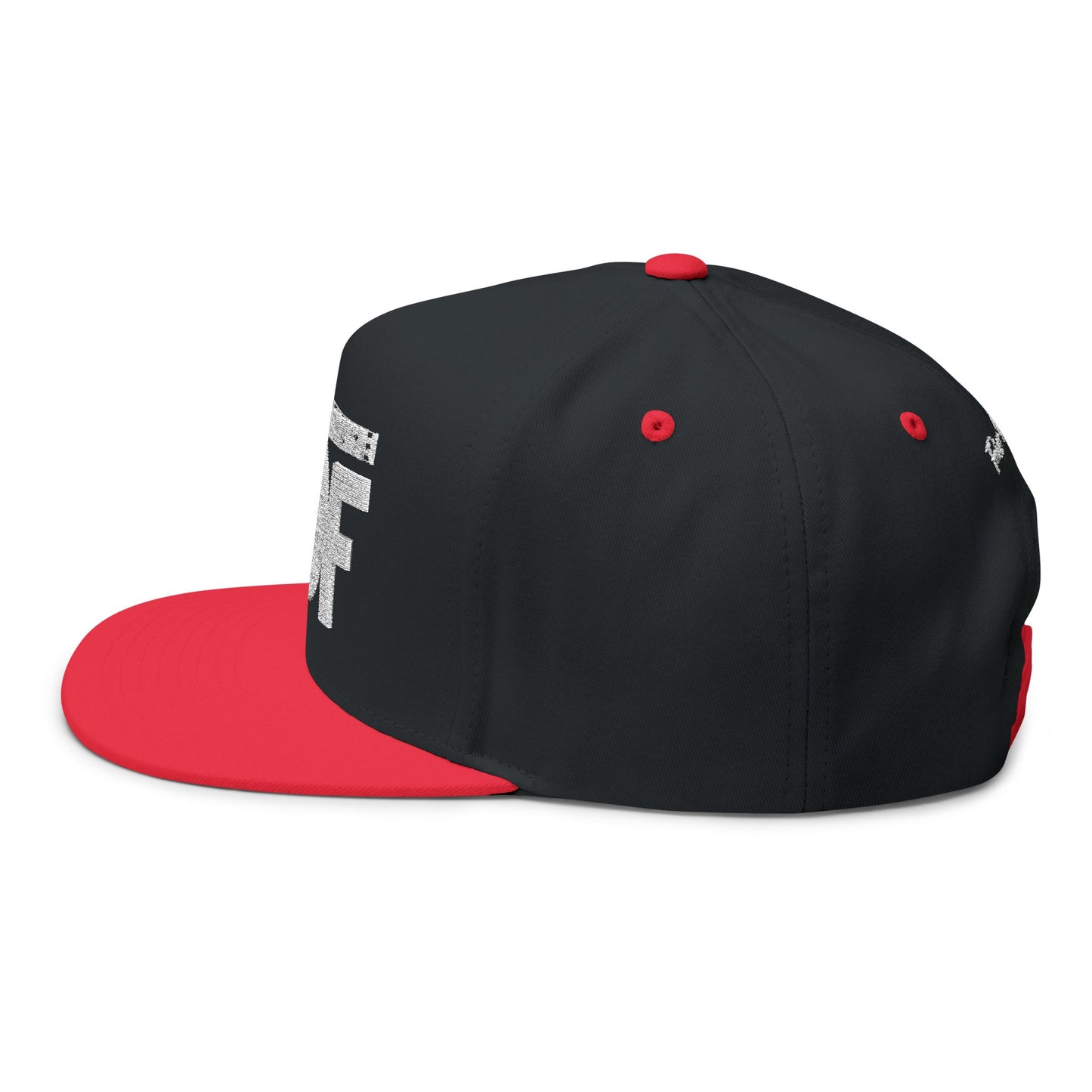 FOF OG Embroidered Flat Bill Cap – Vintage Fit | Fabric of Fame