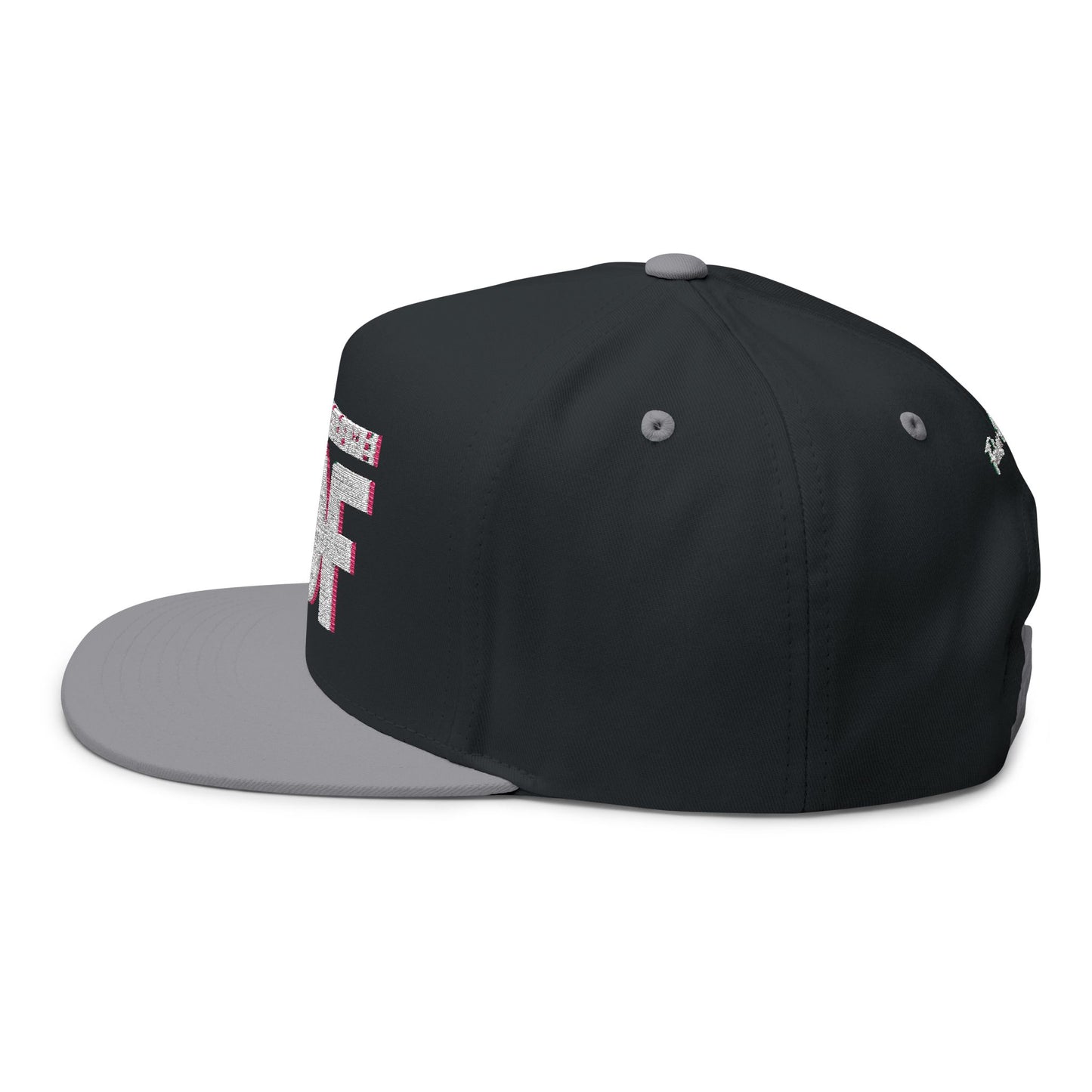 FOF 3D Embroidered Flat Bill Cap – Vintage Fit | Fabric of Fame