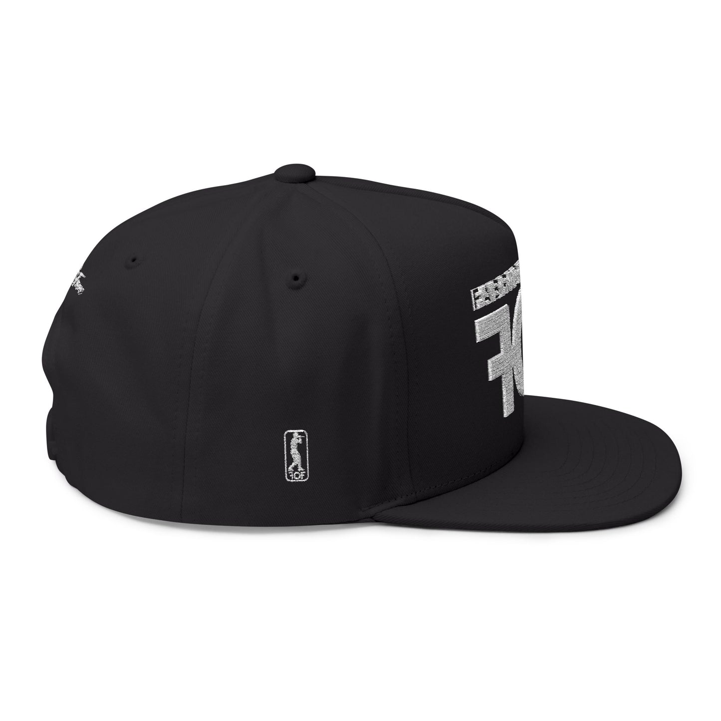 FOF OG Embroidered Flat Bill Cap – Vintage Fit | Fabric of Fame