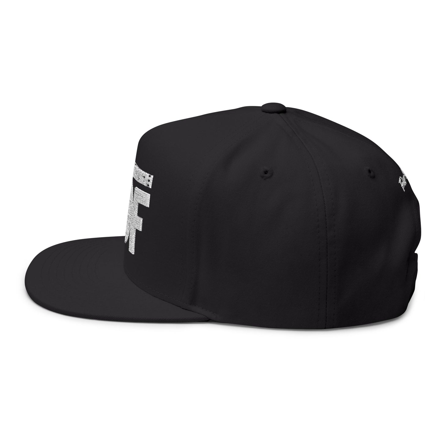 FOF OG Embroidered Flat Bill Cap – Vintage Fit | Fabric of Fame
