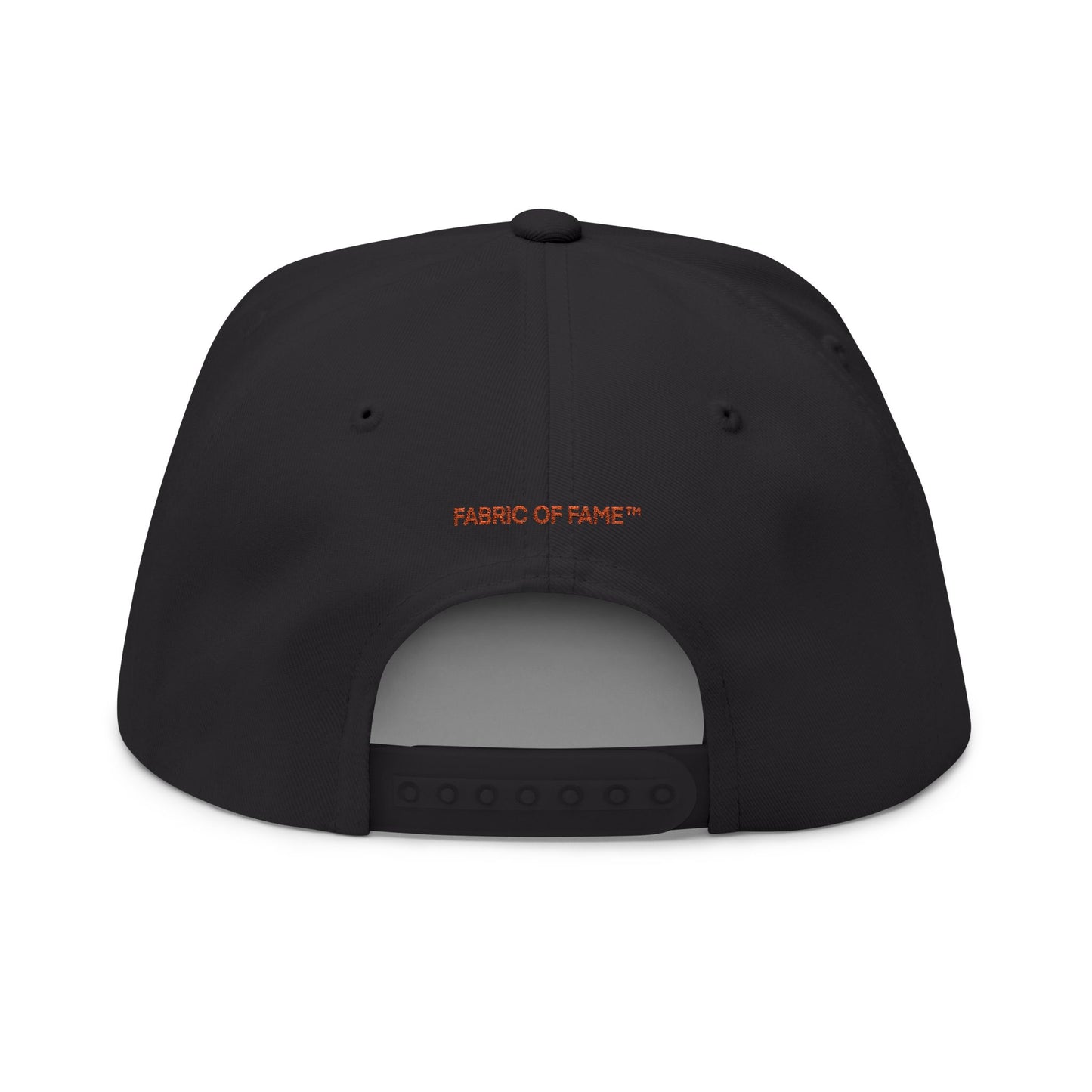 FOF Logo Red Embroidered Snapback Cap | Fabric of Fame