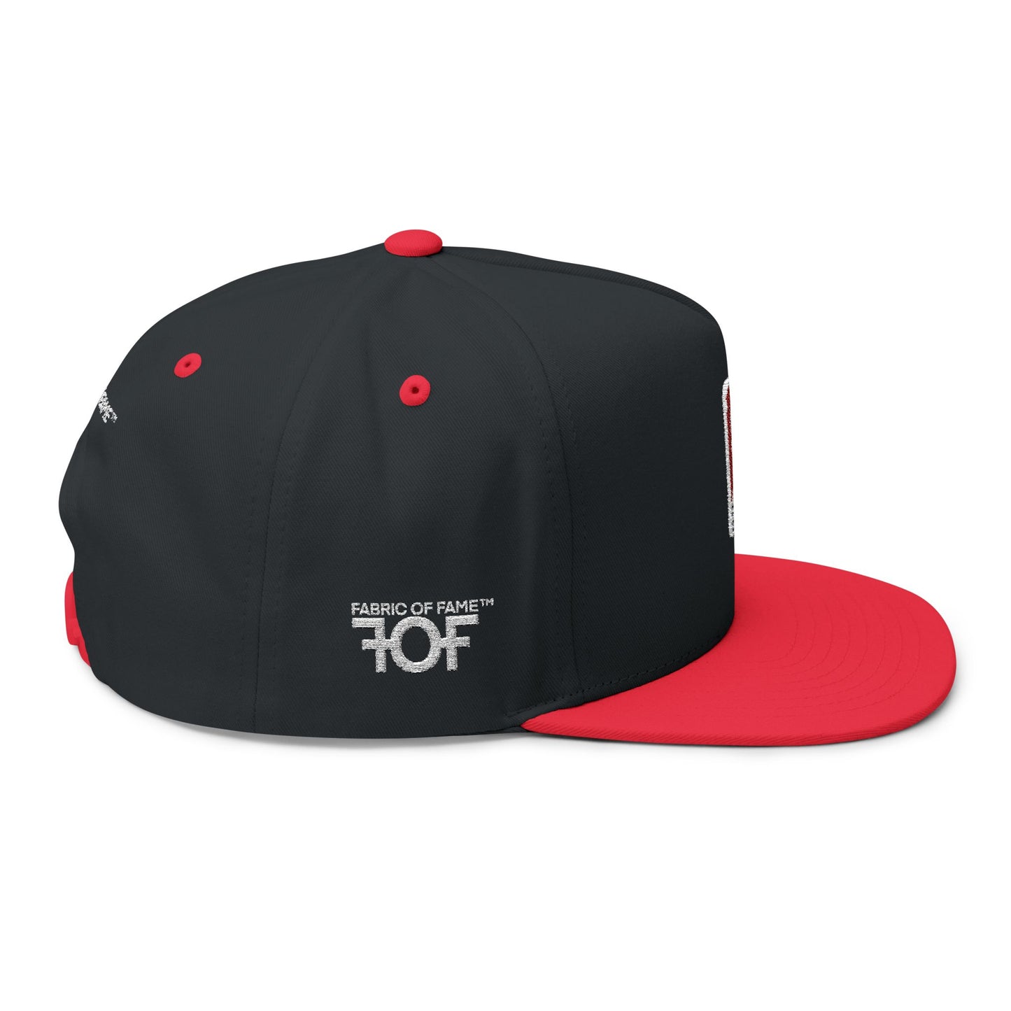 FOF Logo USA Embroidered Snapback Cap | Fabric of Fame