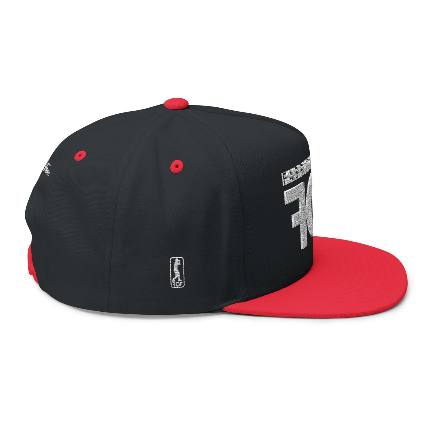FOF OG Embroidered Flat Bill Cap – Vintage Fit | Fabric of Fame
