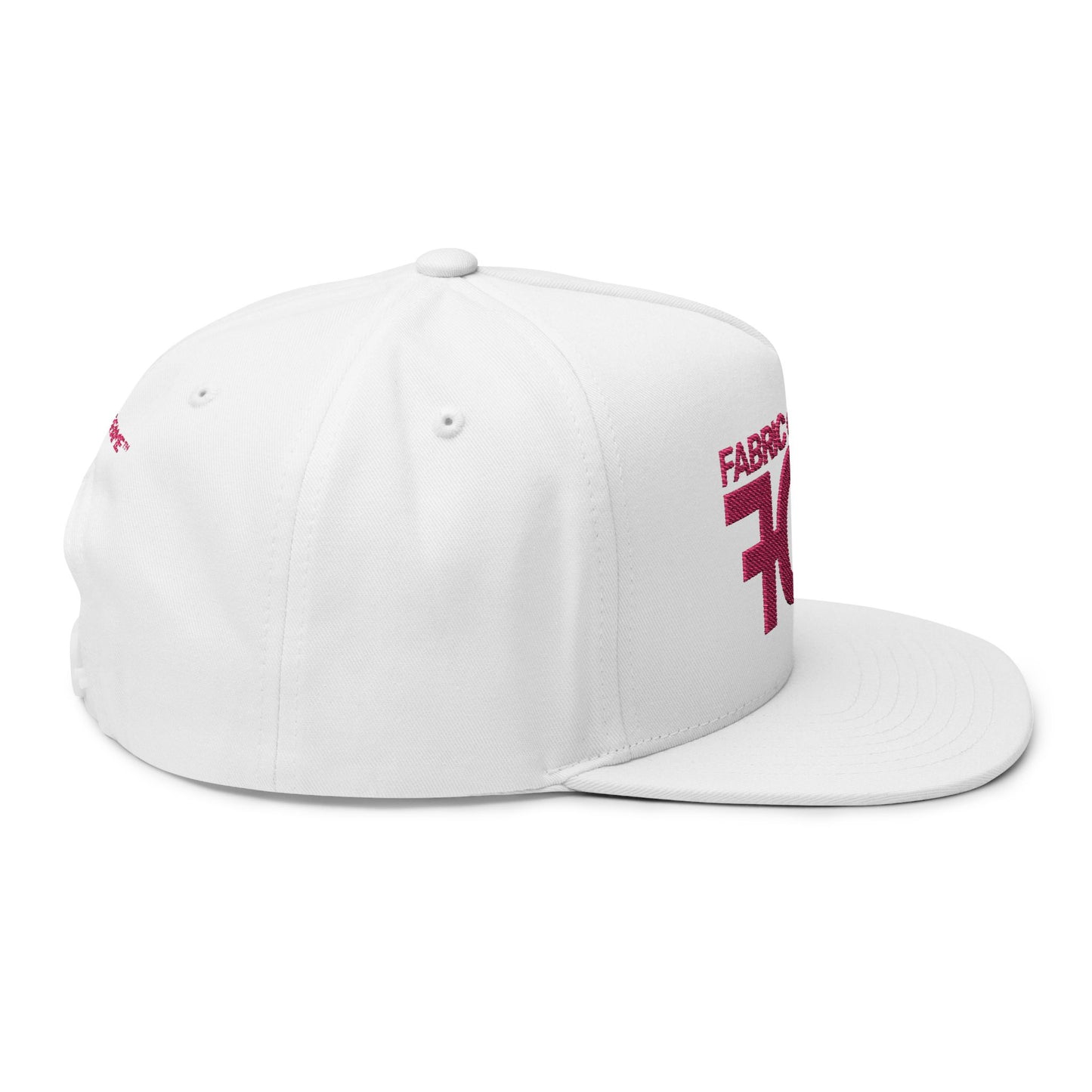 FOF Pink Embroidered Snapback Cap | Fabric of Fame