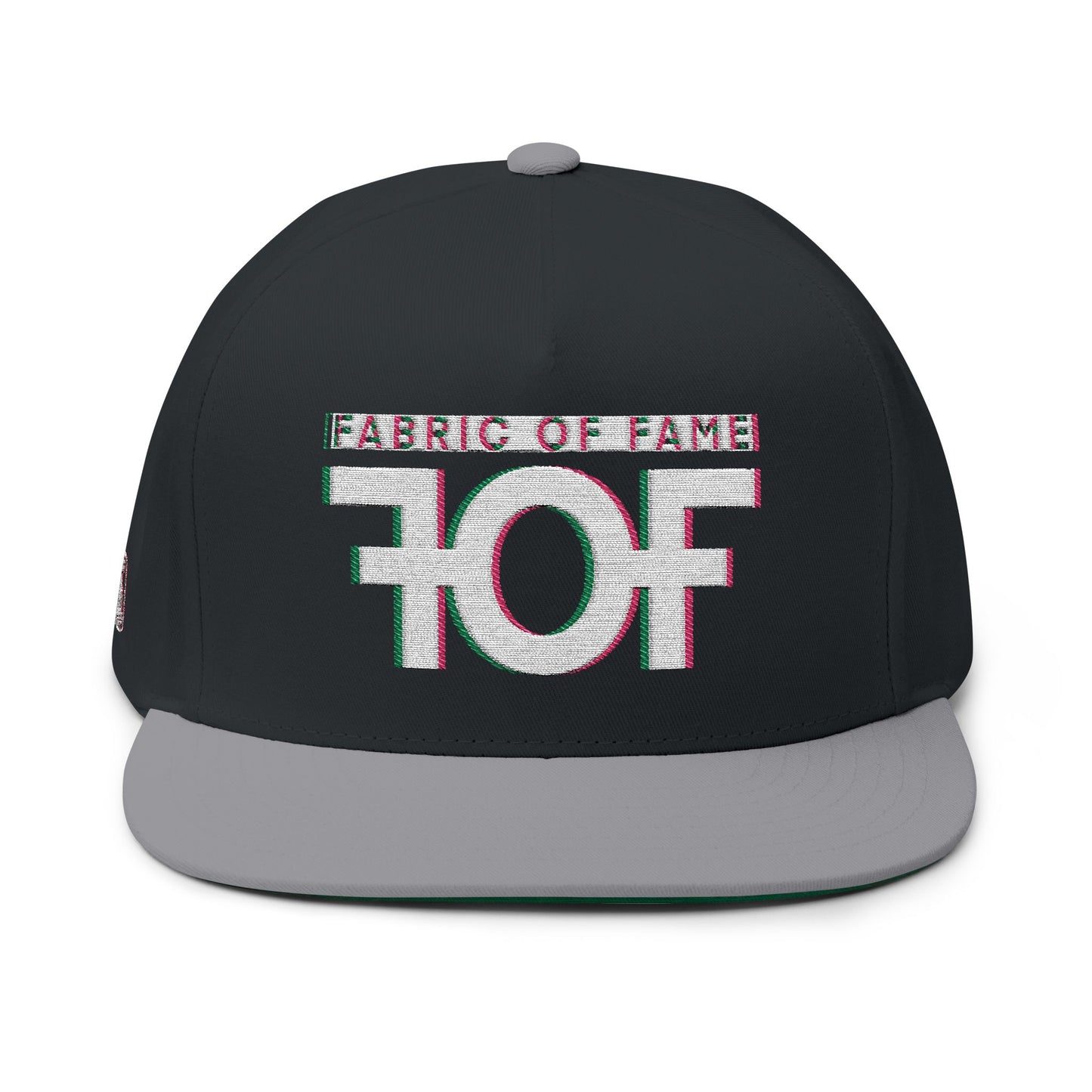 FOF 3D Embroidered Flat Bill Cap – Vintage Fit | Fabric of Fame