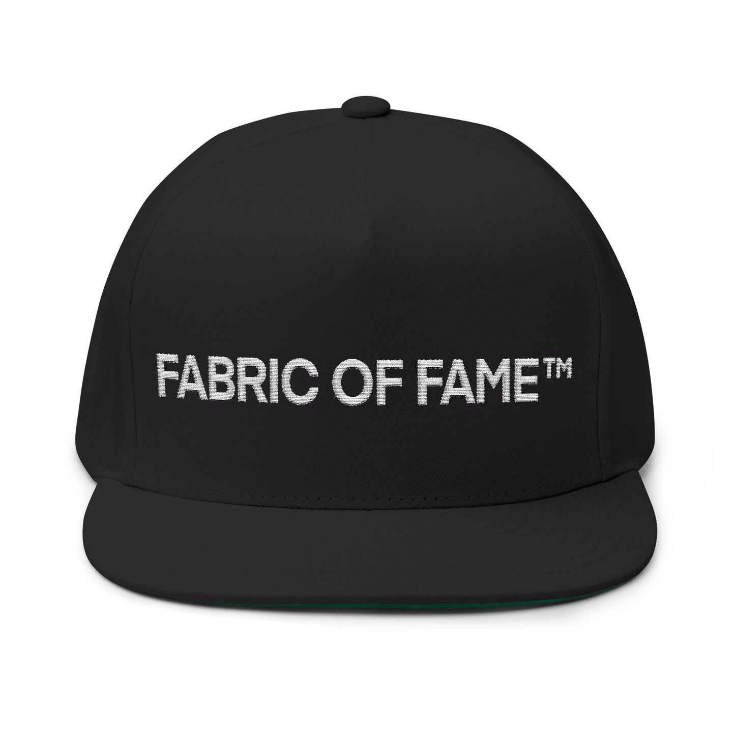 FABRIC OF FAME Embroidered Snapback Cap | Fabric of Fame