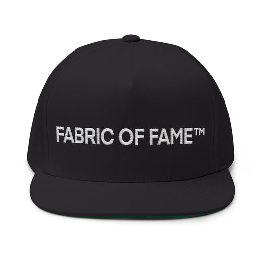 FABRIC OF FAME Embroidered Snapback Cap | Fabric of Fame