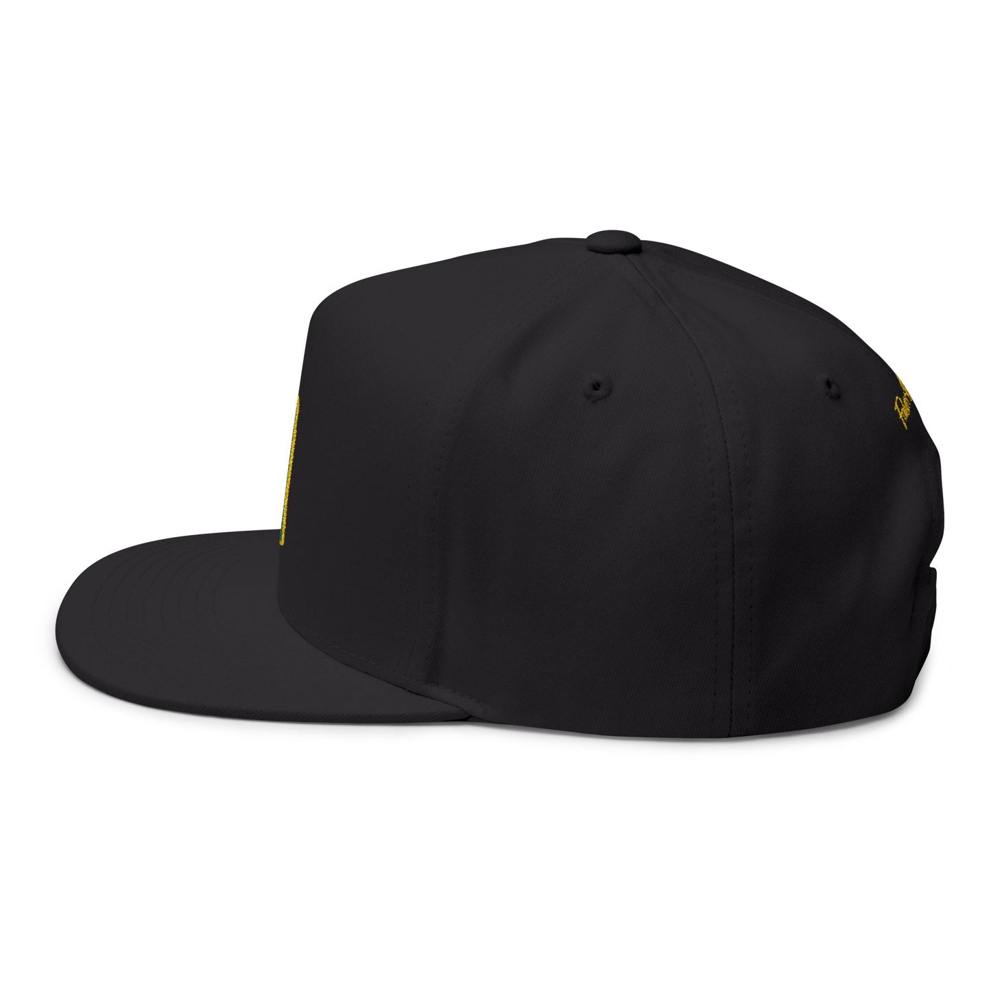 FOF Jamaica Embroidered Flat Bill Cap – Vintage Fit | Fabric of Fame