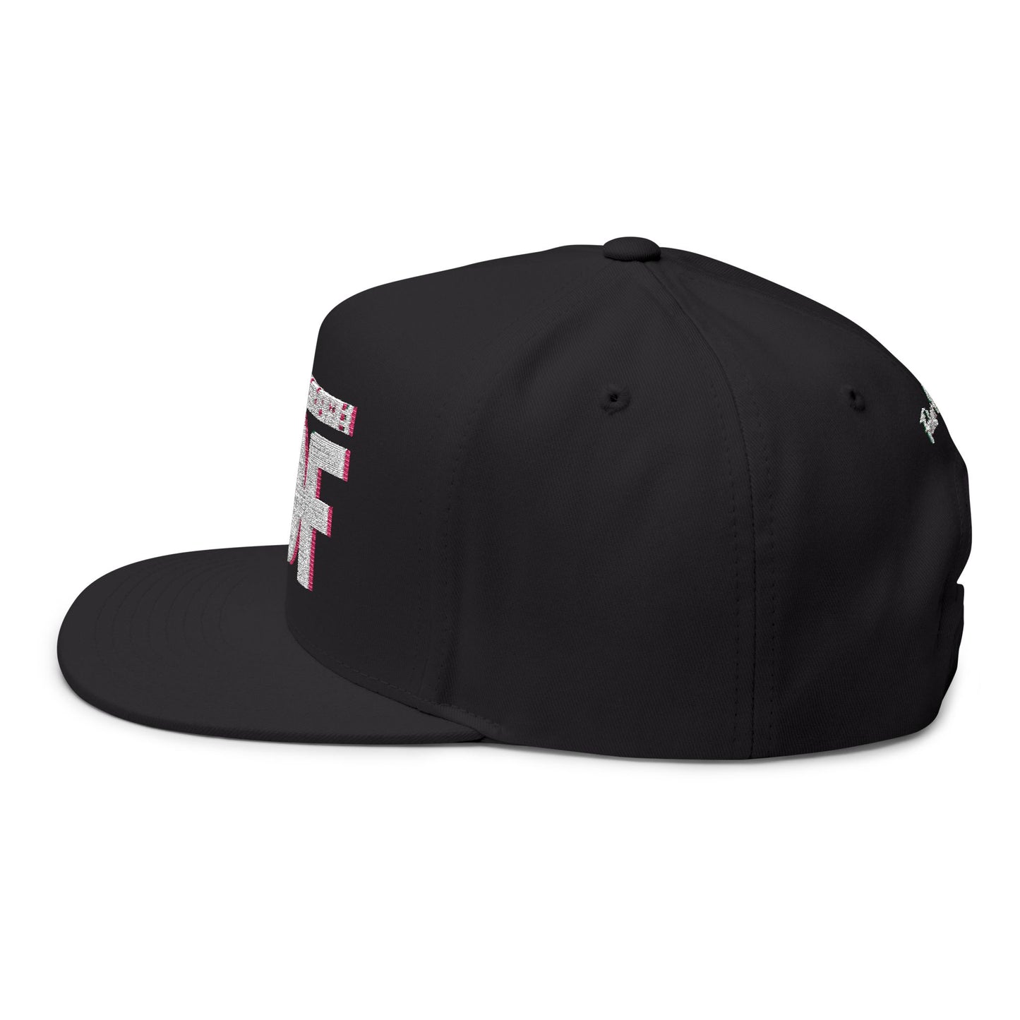 FOF 3D Embroidered Flat Bill Cap – Vintage Fit | Fabric of Fame