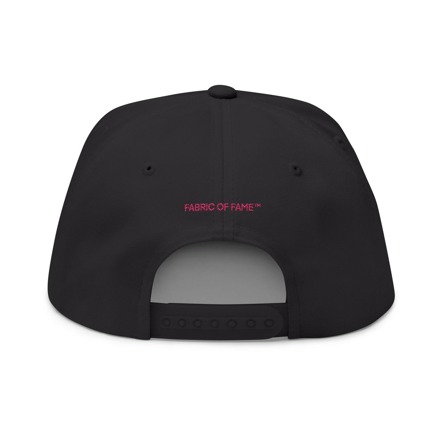 FOF Pink Embroidered Snapback Cap | Fabric of Fame