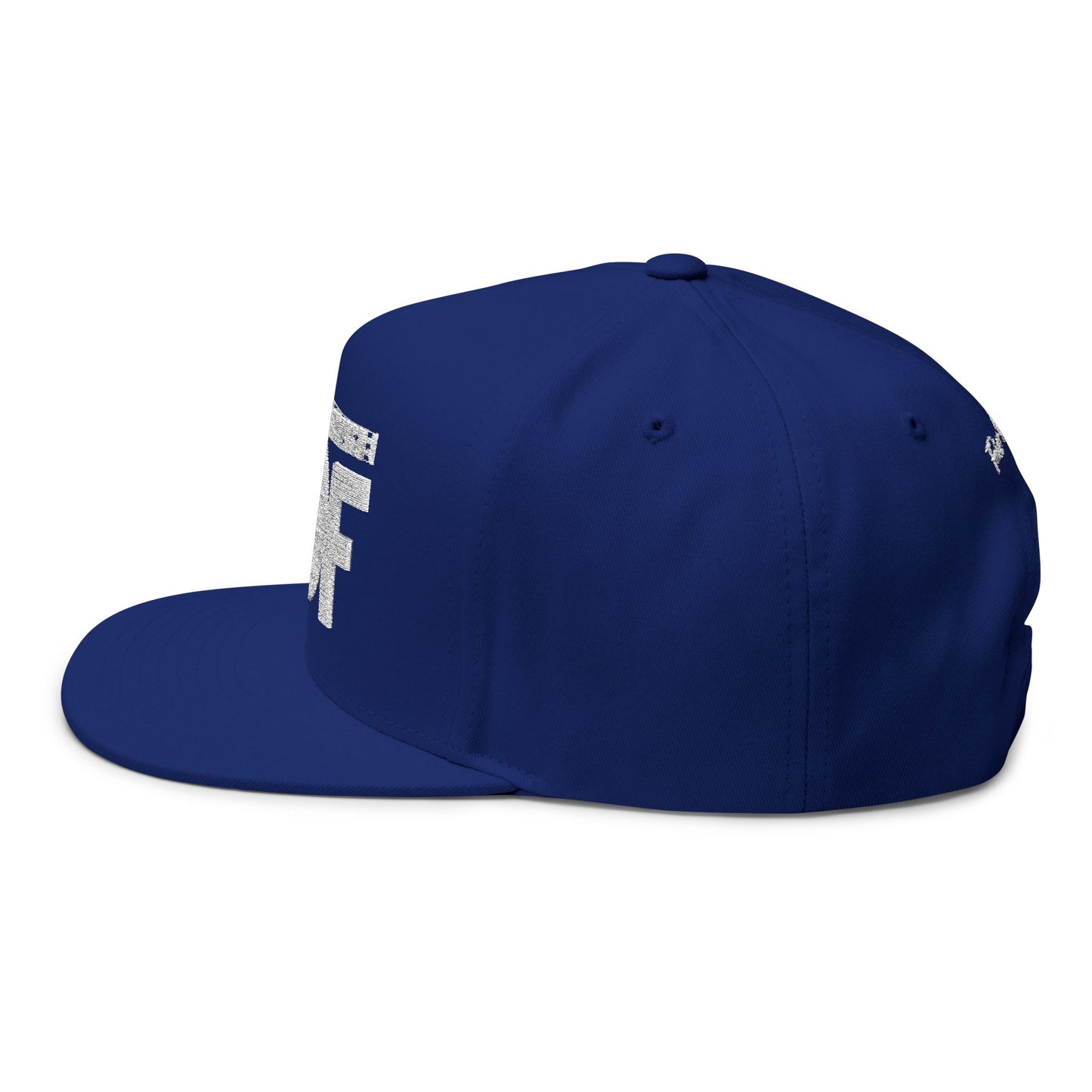FOF OG Embroidered Flat Bill Cap – Vintage Fit | Fabric of Fame
