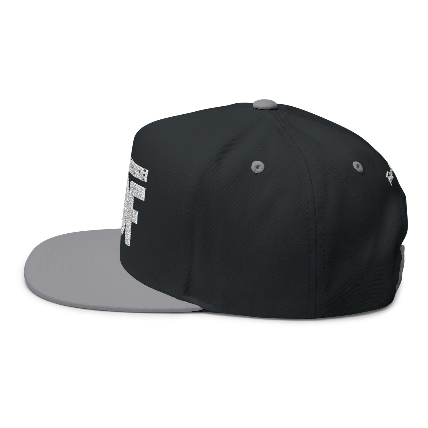 FOF OG Embroidered Flat Bill Cap – Vintage Fit | Fabric of Fame